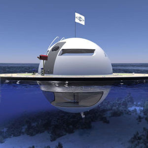 Вы бы хотели жить в плавучем доме, который выглядит как НЛО?