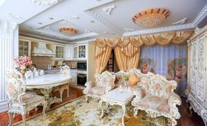 Думаете это интерьер какого-то дворца? Не угадали! Это квартира в Москве