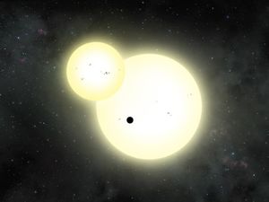 Телескоп «Кеплер» обнаружил самую крупную экзопланету в двоичной системе звезд