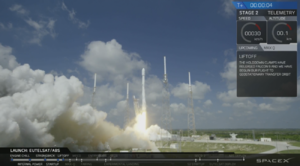 Ракета SpaceX разбилась при посадке