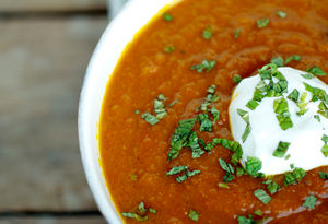 Морковный суп (с индийскими специями)