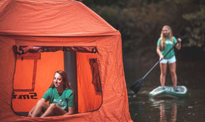 Плавающая палатка — мечта любого путешественника