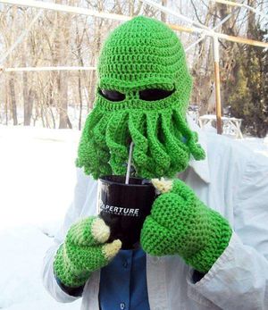 20 креативных вязанных шапочек на зиму