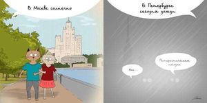 10 иллюстраций к противостоянию между Москвой и Петербургом