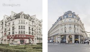 В Китае создан город-копия Парижа, который с первого взгляда трудно отличить от оригинала
