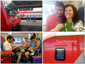 Иностранцы в российских поездах