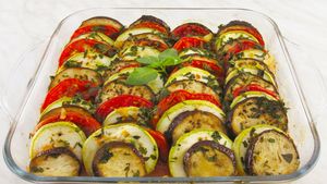 Рататуй: запеченные овощи в духовке