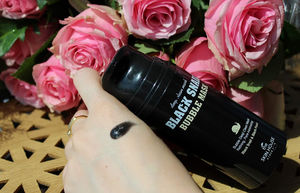 The Skin House Black Snail Bubble Mask Review / обзор.