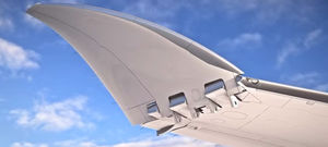 Компания Boeing создает складной самолет