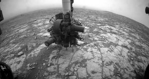 Марсоход «Кьюриосити» пытался пробурить породу и наткнулся на что-то невероятно твердое