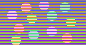 Эта оптическая иллюзия заставляет поверить, что перед вами круги разного цвета. Но это совсем не так