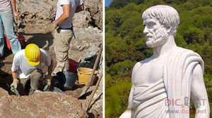 В греции раскопали могилу знаменитого аристотеля