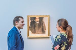Написанный искусственным интеллектом портрет выставят на аукцион Кристис