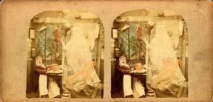 Спиритическая фотография, XIX век.