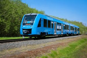 В Германии запустили первый поезд на водородном топливе