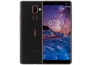 Экран Nokia 7.1 Plus показан на фото