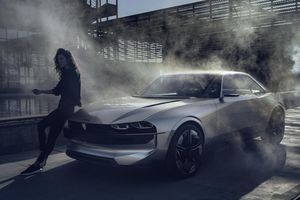 Peugeot e-Legend Concept 2018 – электромобиль построенный на базе купе 504
