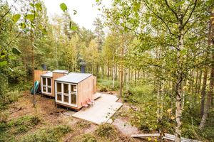 Финляндия: Деревянный мини-дом своими руками
