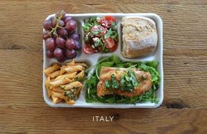 Разница питания детей на школьных обедах в разных уголках мира