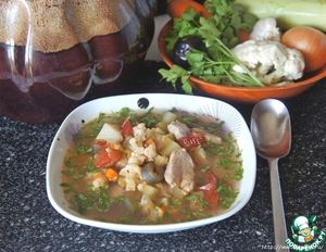 Бесподобный "Осенний суп" в горшочке по рецепту прабабушки!
