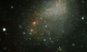 Астрономы подтвердили столкновение между двумя галактиками-спутниками Млечного Пути
