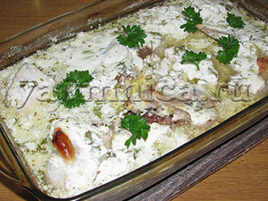 Простой пошаговый рецепт фото вкусной курицы на кефире в духовке