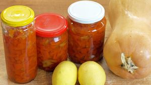 Варенье из тыквы с лимоном - видео рецепт
