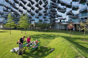 Жилой комплекс VM Houses в Копенгагене, Дания от архитектурного бюро BIG и JDS