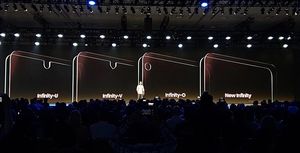 Samsung представила для смартфонов дисплеи с вырезами