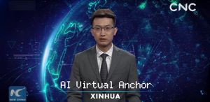 Первый искусственный телеведущий дебютировал в Китае