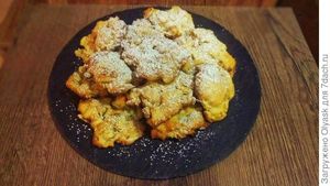 Домашнее печенье с орехами и яблоками — ленивый рецепт для сладкоежек