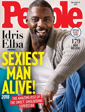 Журнал People назвал самого привлекательного мужчину в мире. Поздравляем, Идрис Эльба!