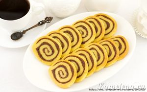 Оригинальное и вкусное печенье с корицей “Спиральки”