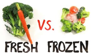 Какие овощи и фрукты полезнее: свежие или замороженные