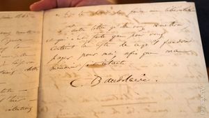 Предсмертное письмо Бодлера, проданное за 267 000 долларов с аукциона