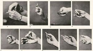 Определи характер человека по тому, как он держит сигарету (10 фото)