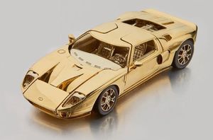 Миниатюрный Ford GT выполненный из натурального золота уйдет с молотка (4 фото)