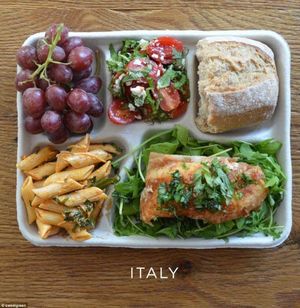 Школьные обеды с разных уголков планеты