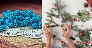 Кто сказал, что елка обязательно должна быть осязаемой! 10 креативных идей для новогоднего убранства дома.