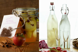 Домашние настойки на водке к Новому году: чесночная, имбирная, лимонная, хреновуха, аля-кальвадос!