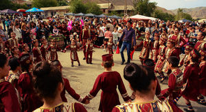 Фестиваль вина в армянском Арени