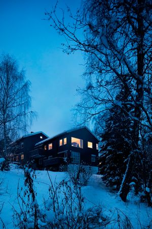 Уютный семейный дом в Осло, Норвегия от бюро Austigard Arkitektur