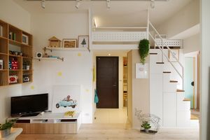 Компактная и уютная квартира в Тайбэй, Тайвань от студии A Lentil Design