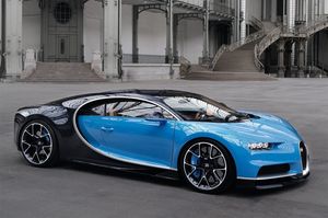 Bugatti Chiron – видео как гиперкар разгоняется до максимальных 420 км/час