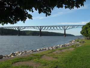 Poughkeepsie Bridge – самый длинный пешеходный мост в мире | Мир путешествий