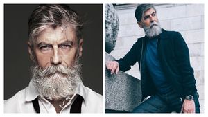 Борода — страшная сила: 60-летний пенсионер исполнил свою мечту и стал моделью