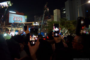 Новогодняя ночь в Сеуле