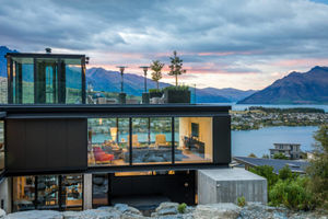 Фантастический дом будущего в Квинстауне, в Новой Зеландии