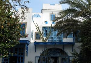 Тунис. «Бело-голубой город» Сиди-Бу-Саид (38 фото)