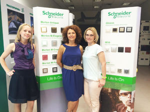 12 июля в офисе Schneider Electric прошёл семинар по общественным интерьерам